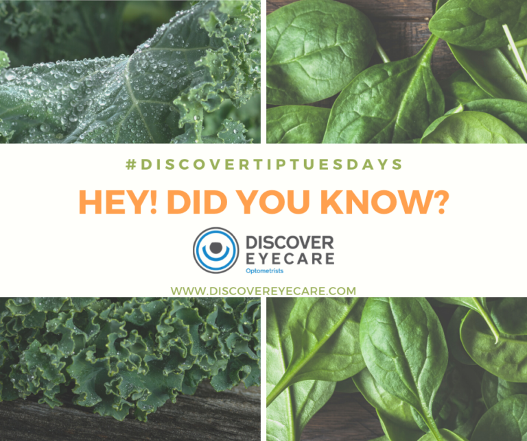 Did You Know Save Your Eyes with Kale & Spinach